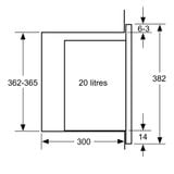 Lò vi sóng âm tủ Bosch BEL520MS0K Serie 4