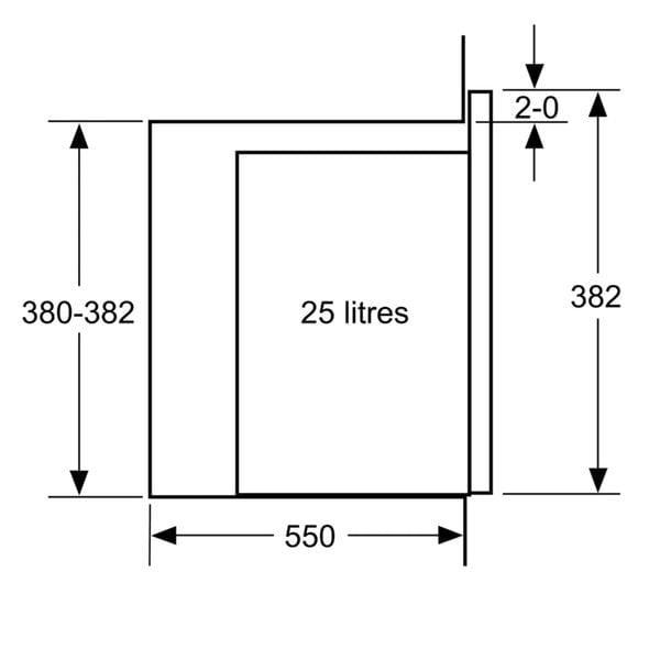 Lò vi sóng âm tủ Bosch BEL554MS0B Serie 6