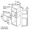 Lò vi sóng âm tủ Bosch BEL554MS0B Serie 6