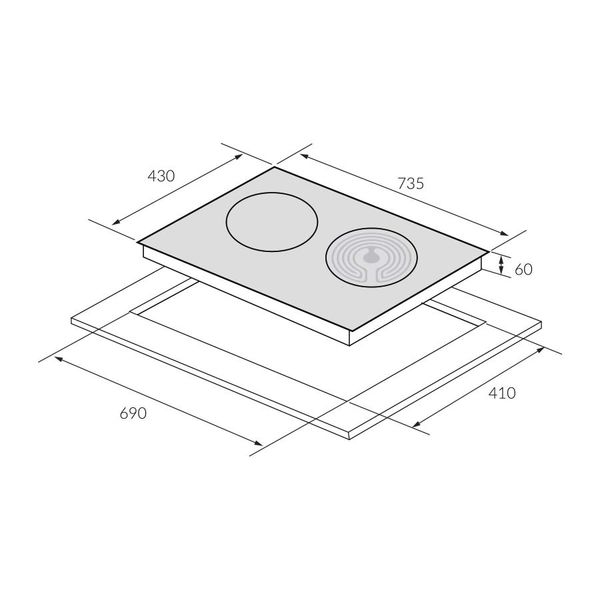 BẾP KẾT HỢP ĐIỆN TỪ EUROSUN EU-TE226Max