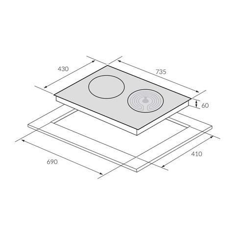 BẾP KẾT HỢP ĐIỆN TỪ EUROSUN EU-TE226Max