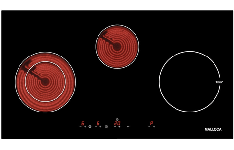 Bếp kết hợp điện từ Malloca MH-03IRA