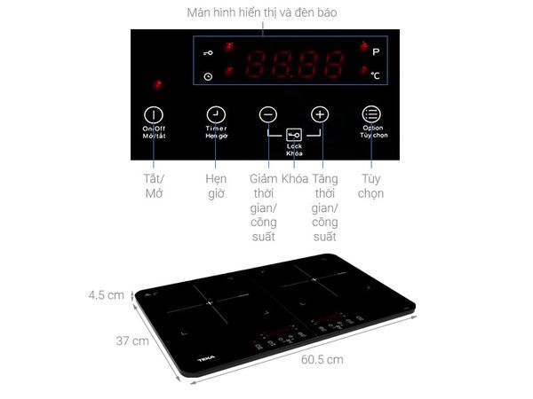 Bếp từ đôi TEKA DS3502-P