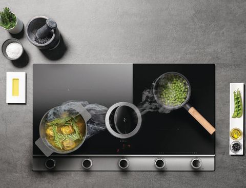 BẾP TỪ KẾT HỢP MÁY HÚT MÙI NIKOLATESLA UNPLUGGED