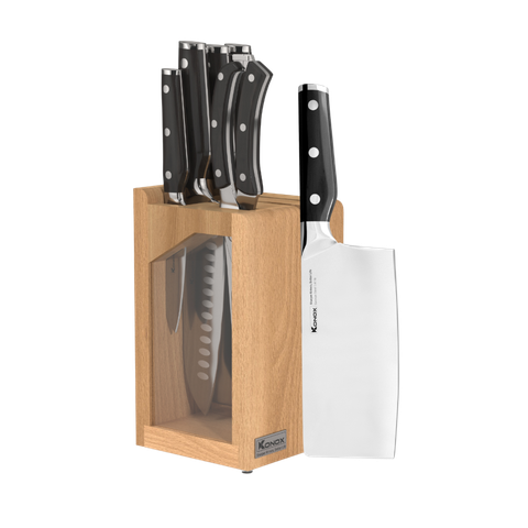 Bộ dao làm bếp cao cấp 5 món Konox Impecca