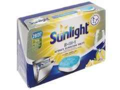 Combo 3 Hộp Viên Rửa Chén SUNLIGHT 5 in 1 Cho Máy Rửa Chén Bát (28V/hộp)