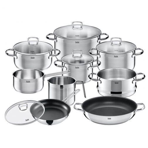 Bộ nồi Silit Achat 10 món
