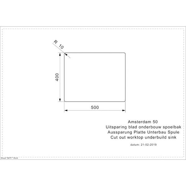 Chậu rửa chén Reginox AMSTERDAM 50 XÁM HMH.R30851