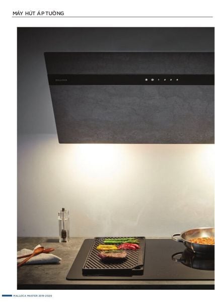 Hút mùi áp tường Malloca Time K-15 Nero