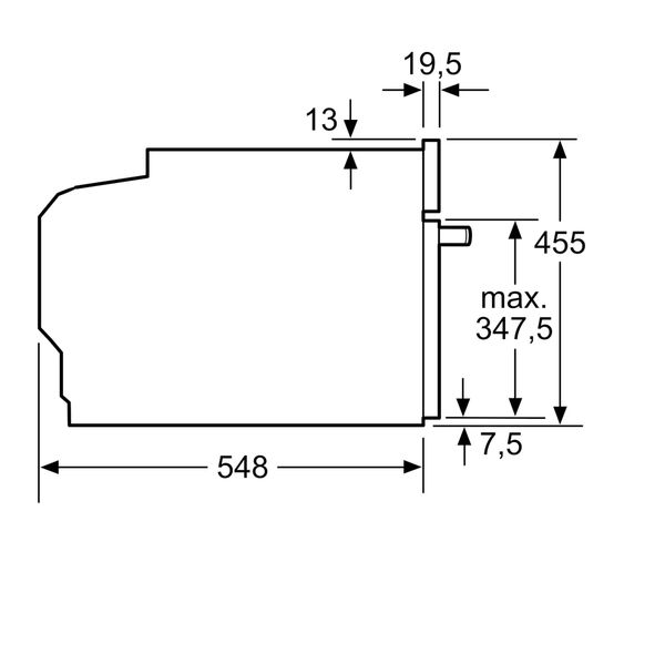 Lò hấp âm tủ Bosch CDG634AB0 Serie 8