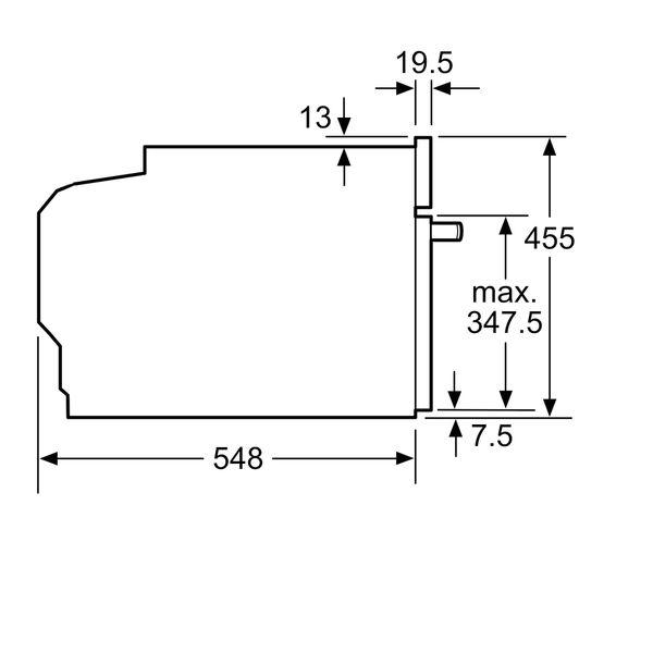 Lò hấp âm tủ Bosch CDG634AS0 Serie 8
