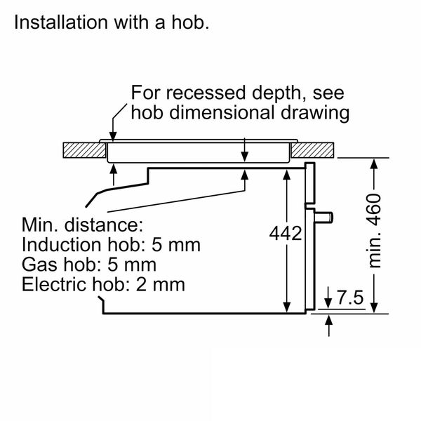 Lò hấp âm tủ Bosch CDG634AS0 Serie 8