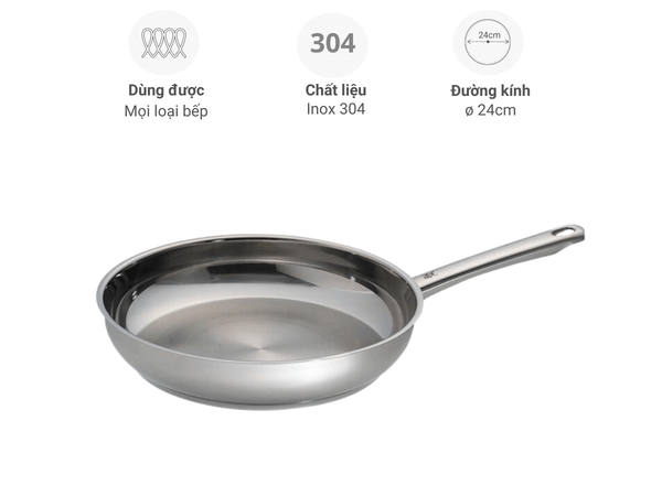 Chảo inox WMF Profi 28cm 0790386991