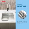 Chậu rửa bát âm Konox KN6044SU Dekor