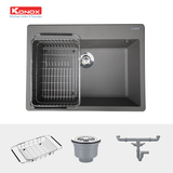 Chậu dương Konox Ruvita 680 Grey