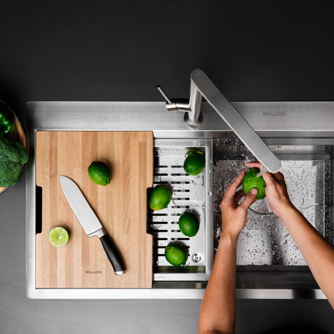 Chậu rửa bát âm Malloca MS 862