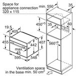 Lò nướng kết hợp vi sóng Bosch CMG633BS1 Serie 8