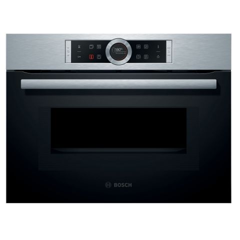 Lò nướng kết hợp vi sóng Bosch CMG633BS1 Serie 8