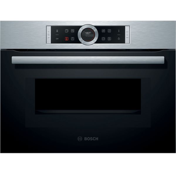Lò nướng kết hợp vi sóng Bosch CMG633BS1 Serie 8