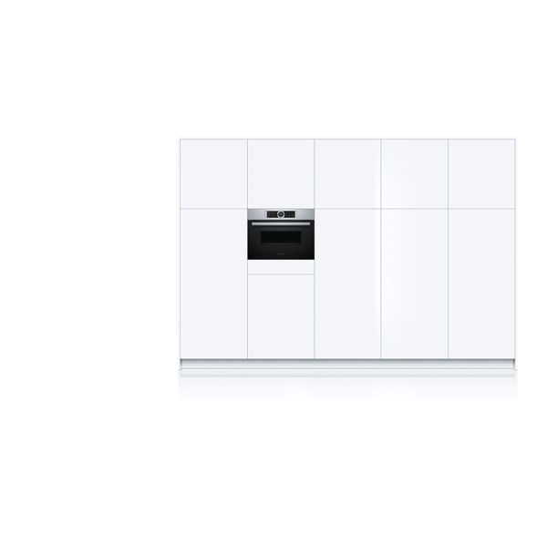 Lò nướng kết hợp vi sóng Bosch CMG633BS1 Serie 8