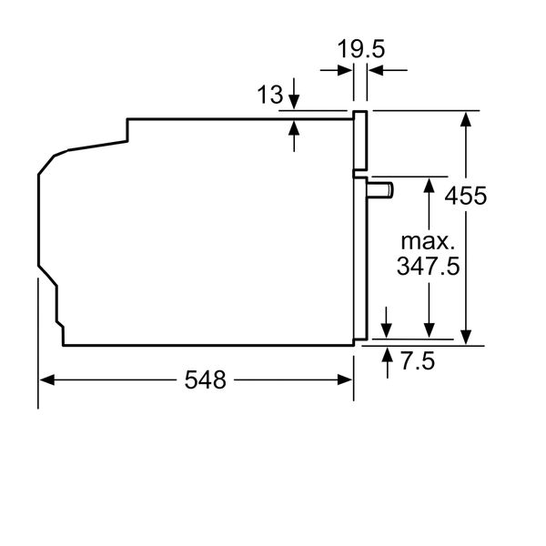 Lò nướng kết hợp vi sóng Bosch CMG633BS1 Serie 8
