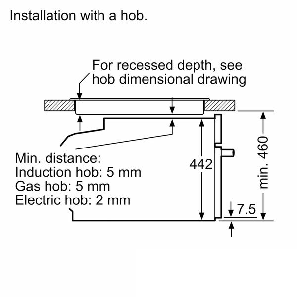 Lò nướng kết hợp vi sóng Bosch CMG633BS1B Serie 8