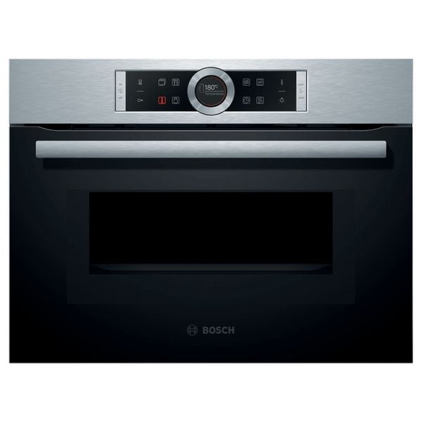 Lò nướng kết hợp vi sóng Bosch CMG633BS1B Serie 8