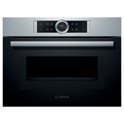 Lò nướng kết hợp vi sóng Bosch CMG633BS1B Serie 8