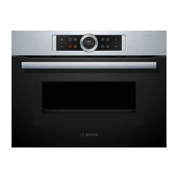 Lò nướng kết hợp vi sóng Bosch CMG633BS1B Serie 8