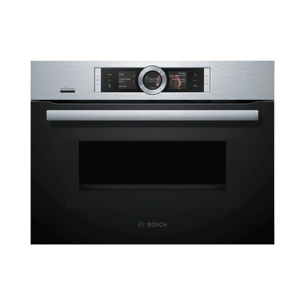 Lò nướng kết hợp vi sóng Bosch CMG656BS6B Serie 8