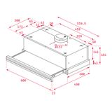 Máy hút mùi Teka CNL 6415 BK