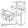 Lò nướng hấp Bosch CSG636BS3
