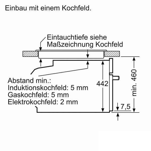 Lò nướng hấp Bosch CSG636BS3