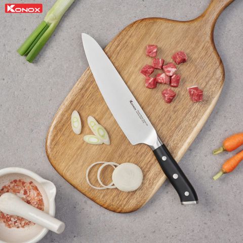 Dao đầu bếp thép Đức Emmitt Series 8″ Chef Knife