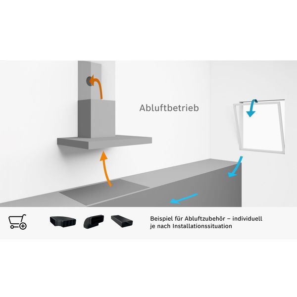 Máy Hút Mùi Âm Tủ Bosch DFS067K51 Serie 8