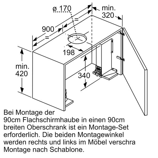 Máy Hút Mùi Âm Tủ Bosch DFS097K51 Serie 8