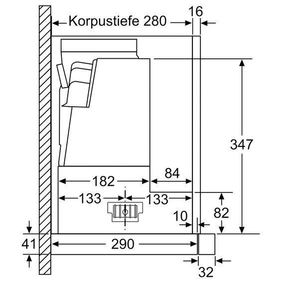 Máy Hút Mùi Âm Tủ Bosch DFS097K51 Serie 8