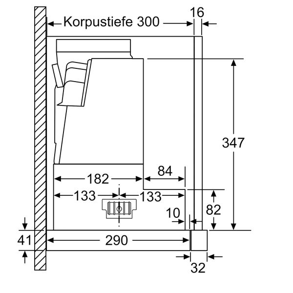 Máy Hút Mùi Âm Tủ Bosch DFS097K51 Serie 8