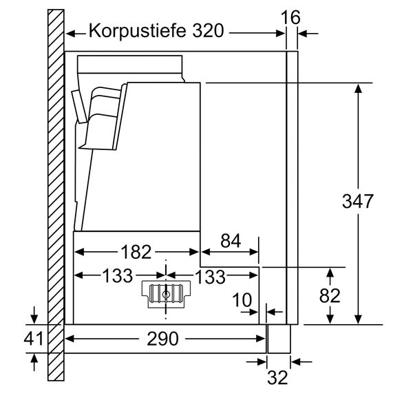 Máy Hút Mùi Âm Tủ Bosch DFS097K51 Serie 8