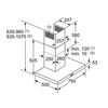 Hút mùi tường Bosch DWB77IM50 Serie 4