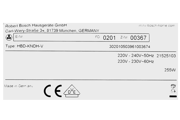 Máy hút mùi áp tường Bosch DWB97IM50