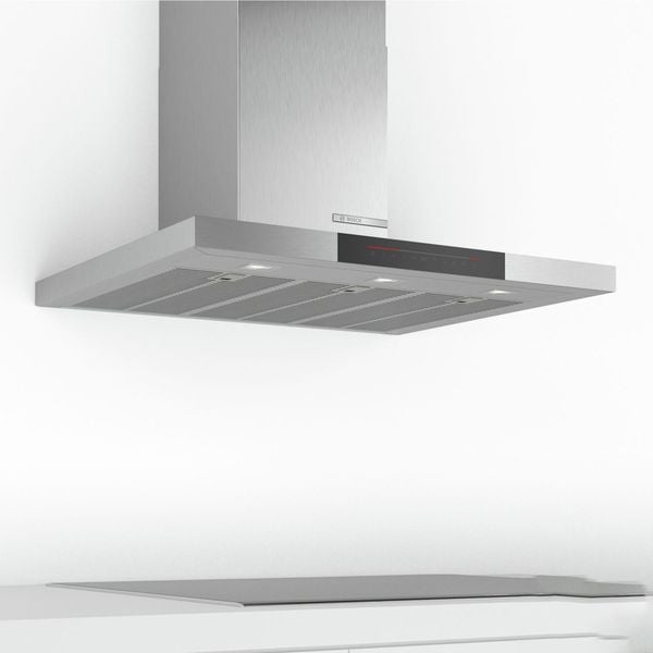 Máy hút mùi áp tường Bosch DWB98JQ50B Serie 8