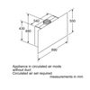 Máy hút mùi áp tường DWF97RV60B Serie 8