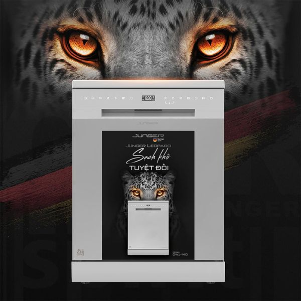 Máy rửa bát độc lập Junger DWJ-140