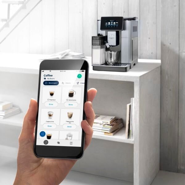 Máy Pha Cà Phê Tự Động Delonghi ECAM610.75.MB