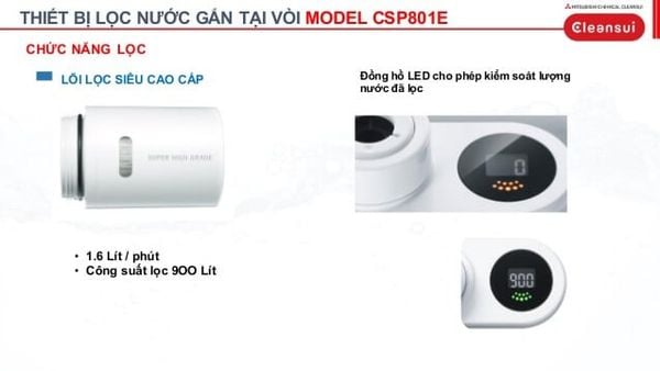 Máy lọc nước đầu vòi Cleansui EF102