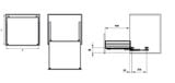 Phụ kiện Giá bát đĩa tủ dưới Hafele CAPPELLA INOX