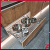 Phụ kiện Giá bát đĩa tủ dưới Hafele CAPPELLA INOX