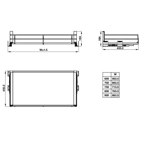 Phụ kiện Giá xoong nồi Hafele KOSMO KASON