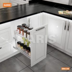 KỆ ĐỰNG GIA VỊ TỦ DƯỚI GIARS GK02E